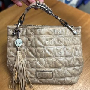 Nicole Miller quilted handbag